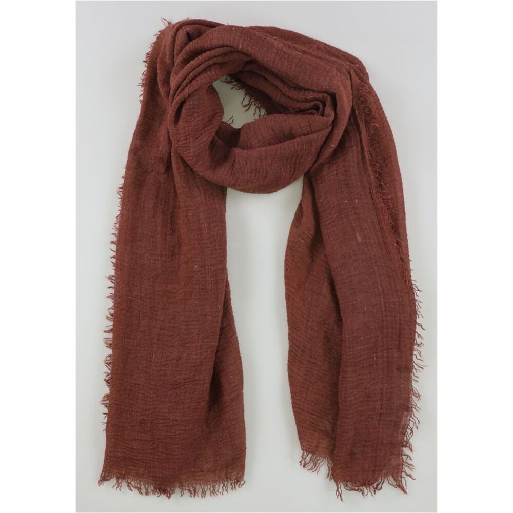 Verona Collection Womens Fringed Hijab Scarf Wrap, Brown, One Size, DM